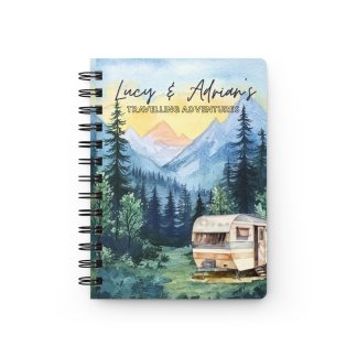 Nature-Inspired Spiral Bound Journal: Perfect for Travel Notes, Camping Memories, Personal Diary, Gift for Adventurers, Eco-Friendly Journal